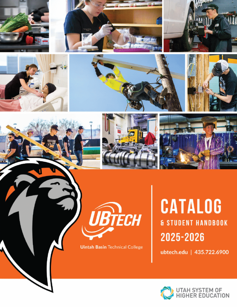 Catalog and Student Handbook UBTech
