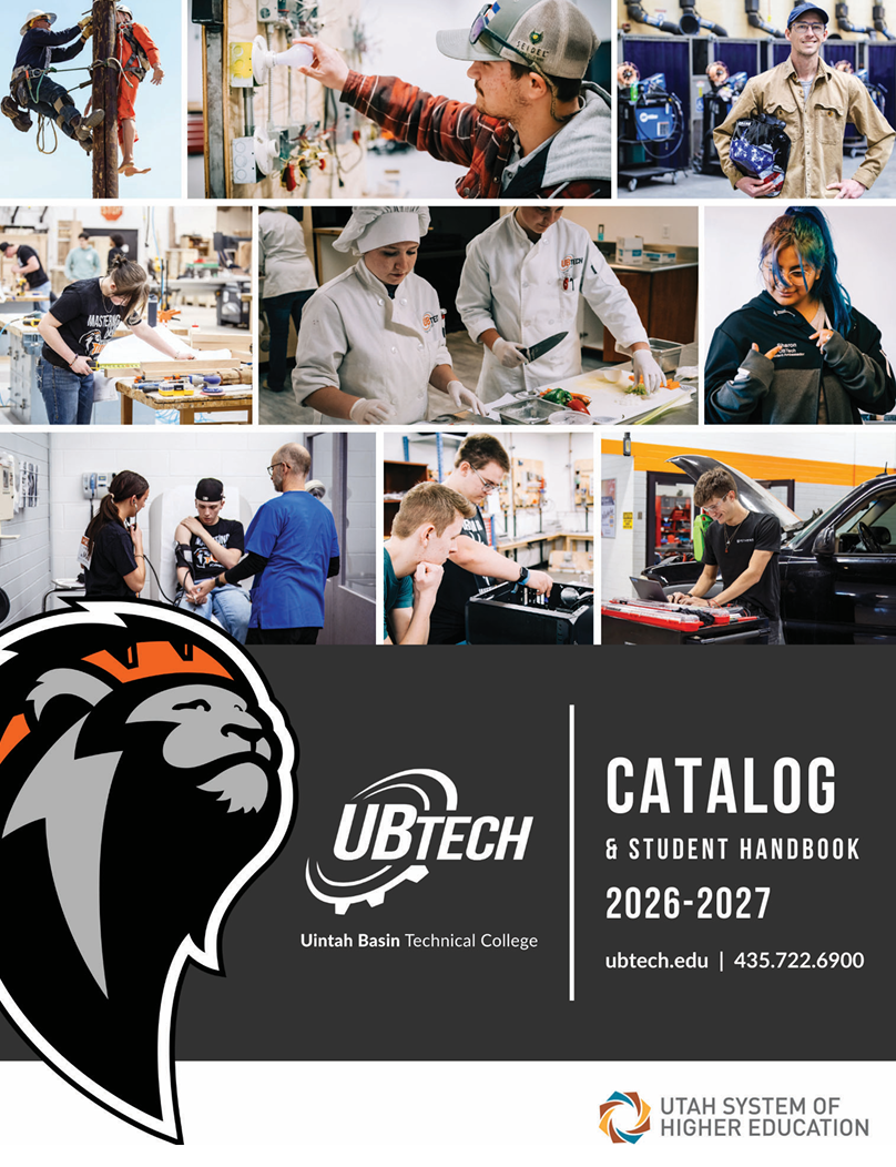 Catalog 26-27 UBTech Student Handbook and Catalog