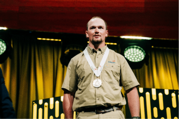 Lucas Duncan earned a national gold medal in Electrical Construction Wiring at the 2026 SkillsUSA Championships in Atlanta, demonstrating exceptional technical skill among the nation's top competitors.