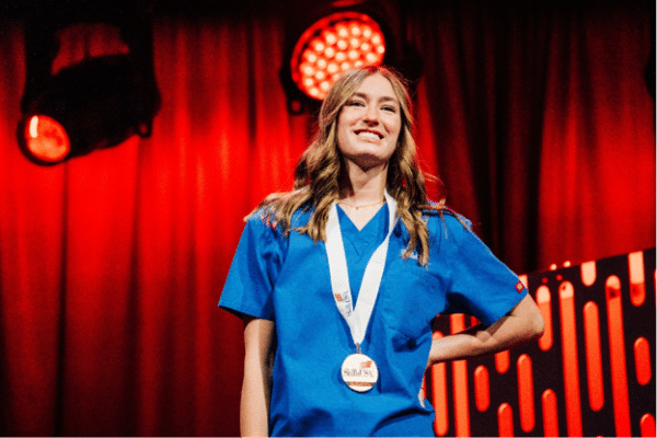 McKinley Rasmussen captured a national gold medal in First Aid/CPR at the 2026 SkillsUSA Championships, representing Utah and UBTech on the national stage.