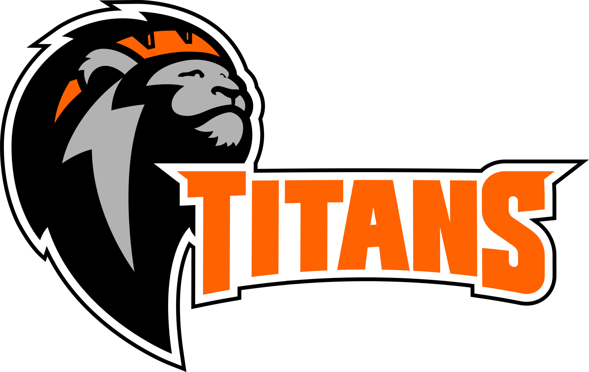 UBT Mascot_Titans Wordmark_H_RGB