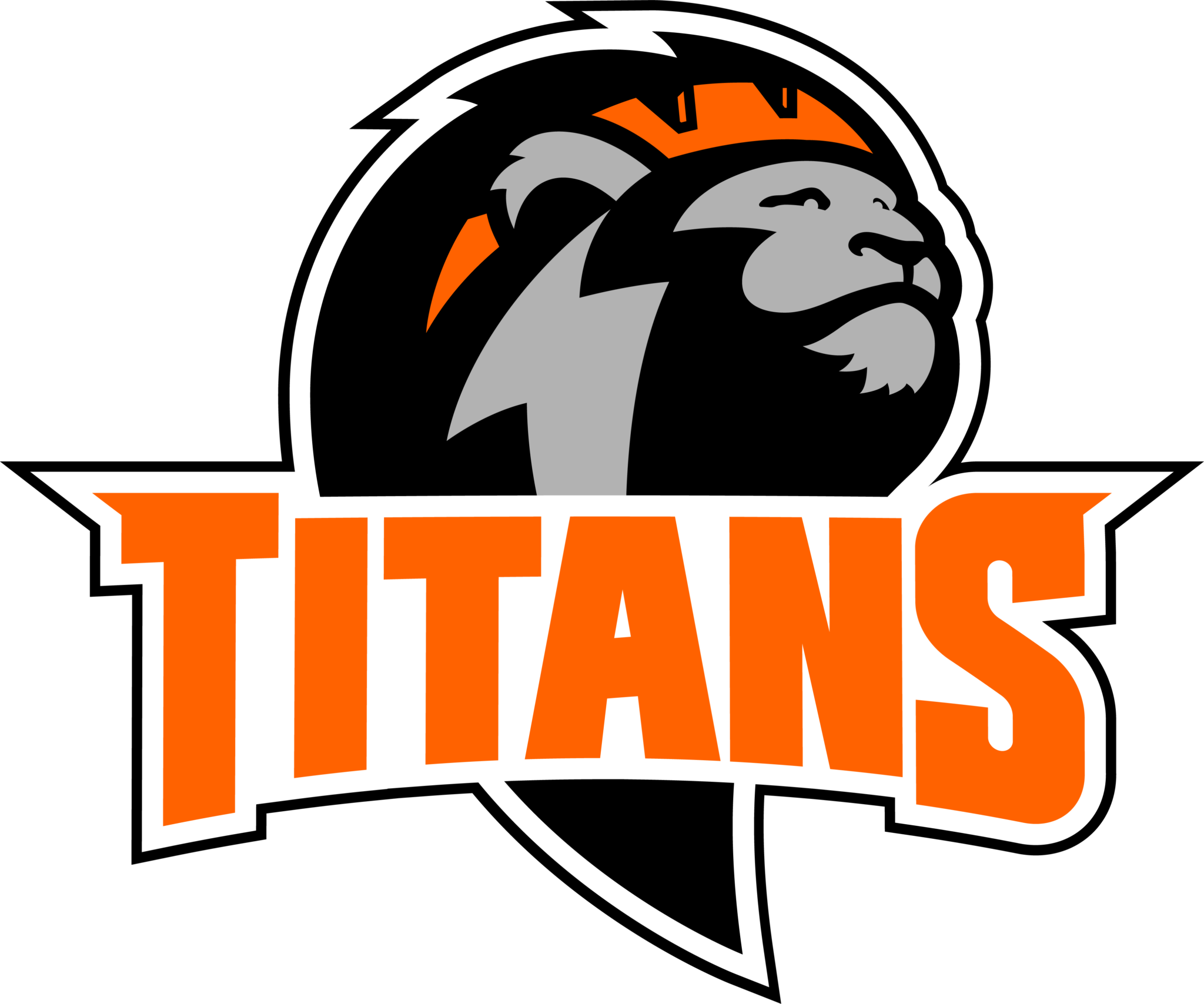UBT Mascot_Titans Wordmark_V_RGB