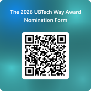 The 2026 UBTech Way Award Nomination form via QR Code